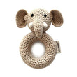 Cheengoo Organic Bamboo Hand Crocheted Elephant Rattle