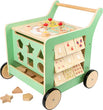 small foot wooden toys Premium Pastel Wooden Baby Walker