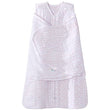 HALO 100% Cotton Muslin Sleepsack Swaddle Wearable Blanket, Circles Pink, Small
